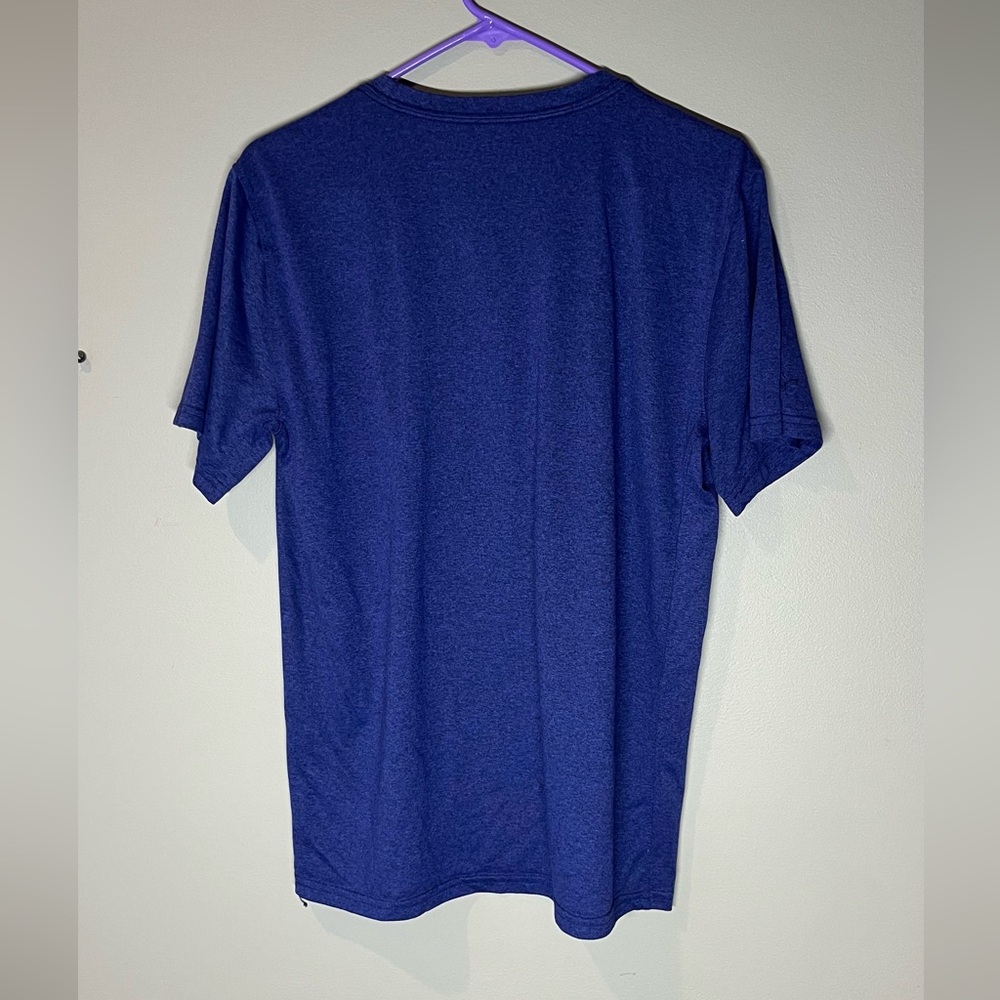 Nike Men's Deep Blue Short Sleeve Tee - Picture 3 of 3
